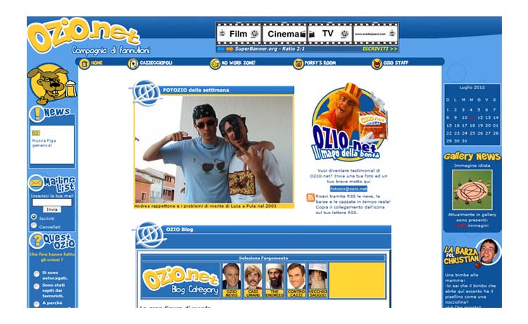 OZIO.net Home Page