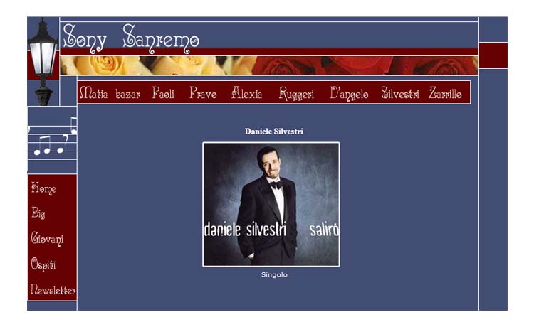 Sanremo home page