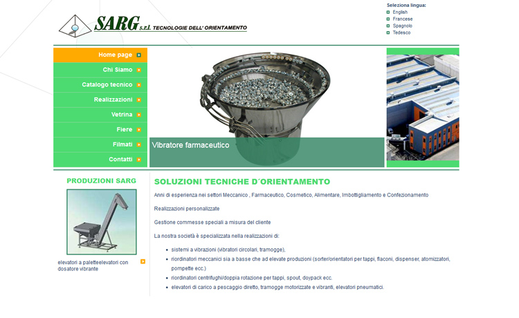 SARG home page